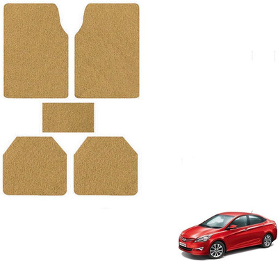 AuTO ADDiCT PVC Standard Mat For  Hyundai Fluidic Verna 4S(Beige)
