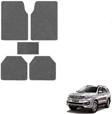 AuTO ADDiCT PVC Standard Mat For  Toyota Fortuner(Grey)