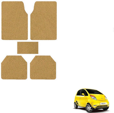 AuTO ADDiCT PVC Standard Mat For  Tata Nano(Beige)