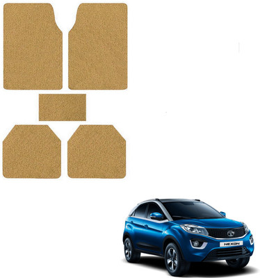 AuTO ADDiCT PVC Standard Mat For  Tata Nexon(Beige)