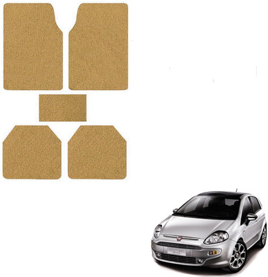 AuTO ADDiCT PVC Standard Mat For  Fiat Punto Evo(Beige)