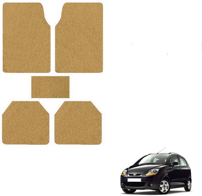 AuTO ADDiCT PVC Standard Mat For  Chevrolet Spark(Beige)
