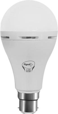 Pigeon LED Rechargeable 3 hrs Bulb Emergency Light(White)