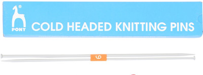 Pony Cold Headed Knitting Needle Pin Pair, Size 9 no (3.75 .mm) Knitting Pin(Pack of 2)