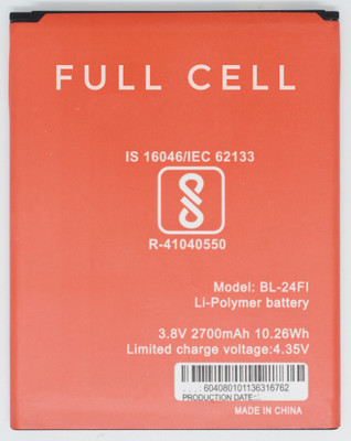 FULL CELL Mobile Battery For  Itel A22 Pro / S12 / BL-24FI / BL24FI