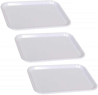 swift international Premium Rectangular Kitchen Serving Tray Tray(Pack of 3)