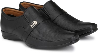 Smoky 8516 Classic Slip On For Men(Black , 9)