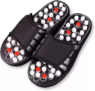 Accu Paduka Women Acupressure Slippers|Improve Your Blood Circulation|Relieve Foot Pain and Heel Tension|Massaging Sandals for Men and Women Slippers(Multicolor 6)