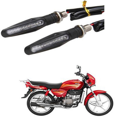 RWT Side LED Indicator Light for Hero Universal For Bike(Red)
