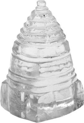 Bansiwal Crystal Sphatik Shri Shree Yantra Vastu Remedies Products For Home Temple Crystal Yantra(Pack of 1)