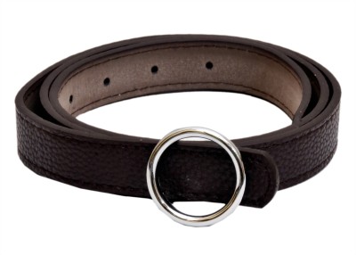 popo Women Evening, Party, Formal, Casual Brown Artificial Leather Belt