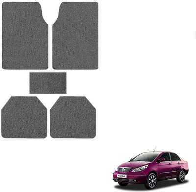 AuTO ADDiCT PVC Standard Mat For  Tata Manza(Grey)