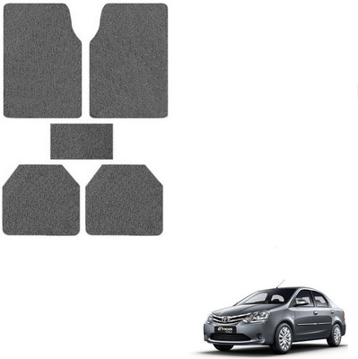 AuTO ADDiCT PVC Standard Mat For  Toyota Etios(Grey)