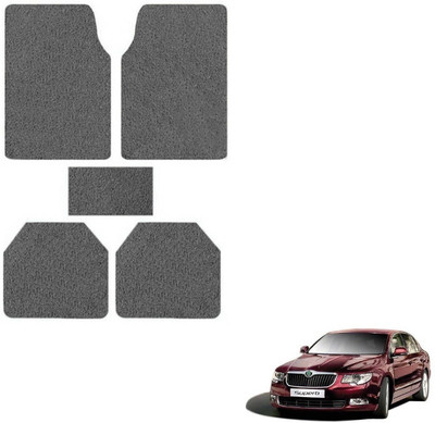 AuTO ADDiCT PVC Standard Mat For  Skoda Superb(Grey)