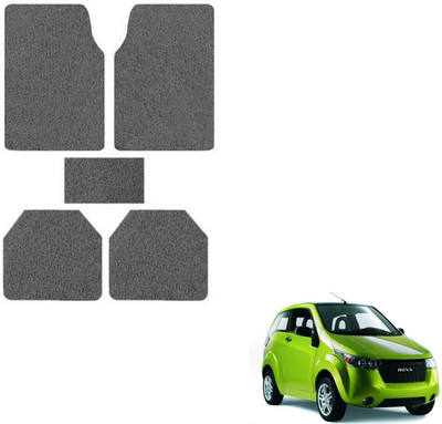AuTO ADDiCT PVC Standard Mat For  Mahindra Reva(Grey)