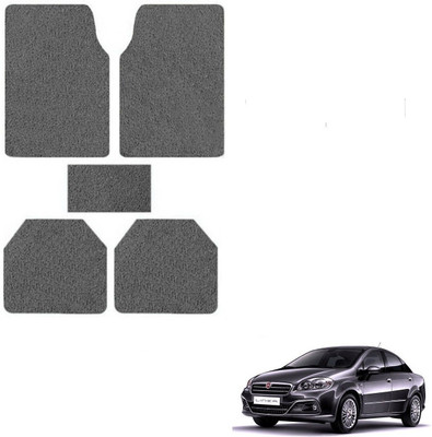 AuTO ADDiCT PVC Standard Mat For  Fiat Linea(Grey)