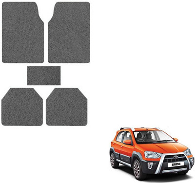 AuTO ADDiCT PVC Standard Mat For  Toyota Etios Cross(Grey)