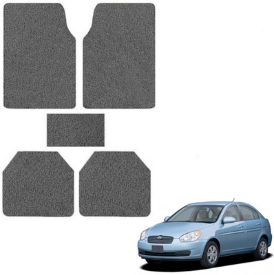 AuTO ADDiCT PVC Standard Mat For  Hyundai Verna(Grey)