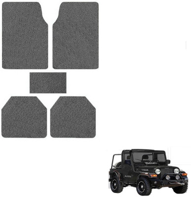 AuTO ADDiCT PVC Standard Mat For  Mahindra Thar(Grey)