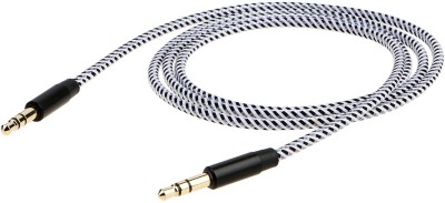Wifton AUX Cable 3.1 A 1.5 m XXI
204-3.5mm Auxiliary Audio Cable 6 Feet Slim and Soft AUX Cable for Headphones, iPods, iPhones, iPads, Home / Car Stereos & More, 1.8M(Compatible with *Apple iPhone iPad, Android System Devices, Black, White, One Cable)