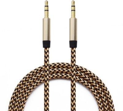Wifton AUX Cable 3.1 A 1.5 m IIX
212-Aux Cord Syncwire Aux Cable - [Copper Shell, Hi-Fi Sound] 3.5mm Auxiliary Headphone Cable(Compatible with *Apple iPhone iPad, Android System Devices, Gold&Black, One Cable)