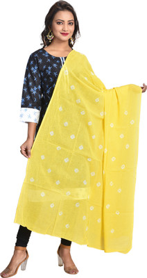 Color Nirvana Pure Cotton Printed Women Dupatta