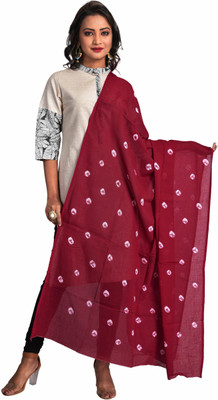 Color Nirvana Pure Cotton Printed Women Dupatta