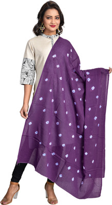 Color Nirvana Pure Cotton Printed Women Dupatta
