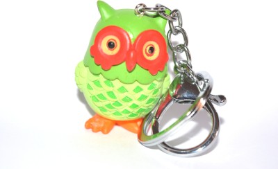 ONRR Collections Owl keychain green coloured Key Chain