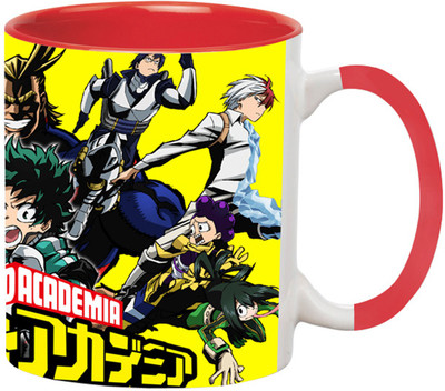 ARTBUG Boku no Hero Academia - 3091-Red Ceramic Coffee Mug(350 ml)