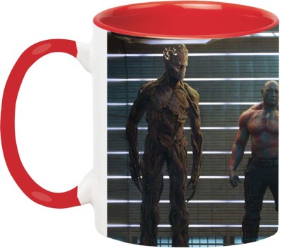 ARTBUG Groot Superhero -2690-R Ceramic Coffee Mug(350 ml)