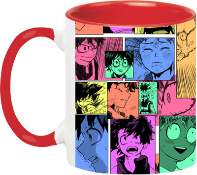 ARTBUG Boku no Hero Academia - 3109-Red Ceramic Coffee Mug(350 ml)