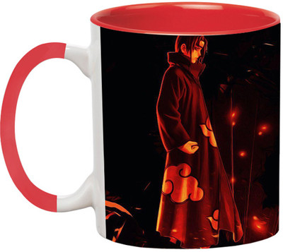 ARTBUG Itachi Uchiha Narruto -3223-Red Ceramic Coffee Mug(350 ml)