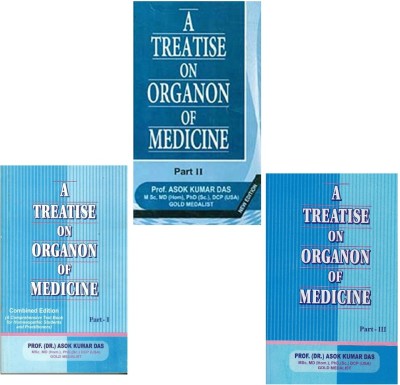 A Treatise On Organon Of Medicine ( 3 Vol Set)(Paperback, das)