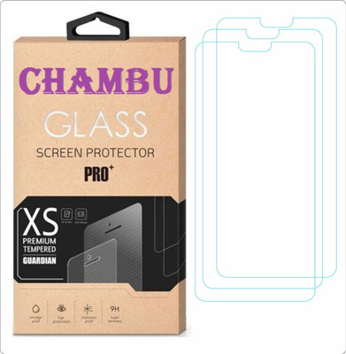 CHAMBU Edge To Edge Tempered Glass for Nokia Lumia 630 Dual(Pack of 3)