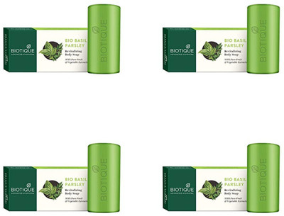BIOTIQUE e Bio Basil and Parsley Revitalizing Body Soap Epic ` (150 g)(600 g)