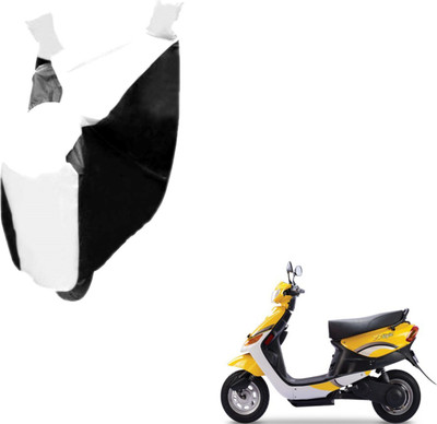 Auto Hub Two Wheeler Cover for Universal For Bike(Yo Style, Black, White)