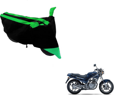 Flipkart SmartBuy Two Wheeler Cover for Hyosung(Black, Green)
