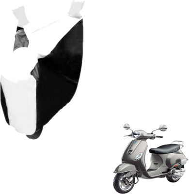 Auto Hub Two Wheeler Cover for Universal For Bike(Vespa VXL, Black, White)