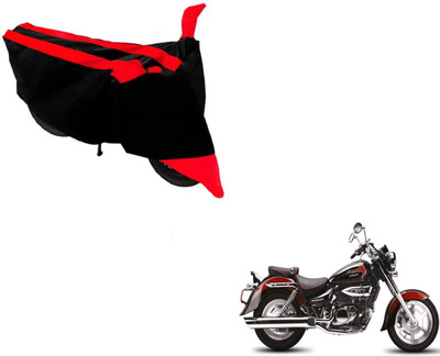 MOCKHE Two Wheeler Cover for Hyosung(Aquila 250, Black, Red)