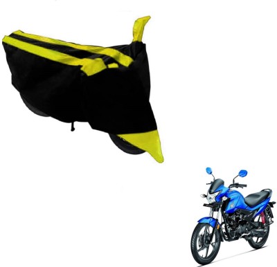 SMART BUYY Two Wheeler Cover for Honda(Livo, Black, Yellow)