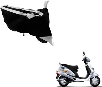 NIKS Two Wheeler Cover for Mahindra(Duro, Black, Silver)