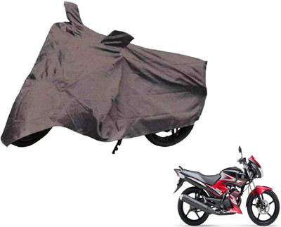Auto Hub Two Wheeler Cover for Yamaha(SS 125, Grey)