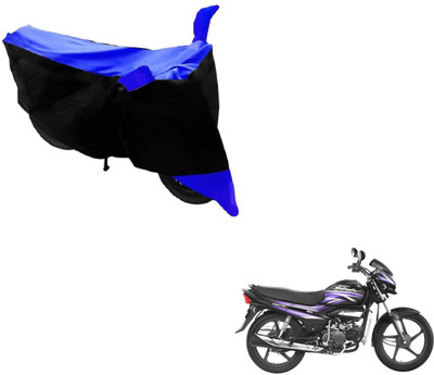 Flipkart SmartBuy Two Wheeler Cover for Hero(Super Splendor, Black, Blue)