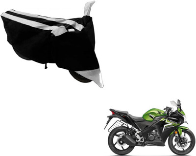 Flipkart SmartBuy Two Wheeler Cover for Honda(CBR 150R, Black, Silver)