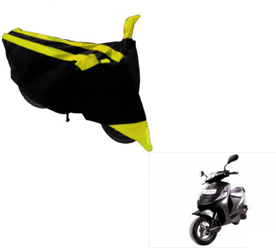 Flipkart SmartBuy Two Wheeler Cover for Mahindra(Kine, Black, Yellow)