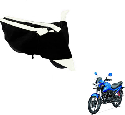 MOCKHE Two Wheeler Cover for Honda(Livo, Black, White)