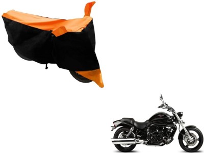 Amanzo Two Wheeler Cover for Hyosung(Aquila Pro 650, Black, Orange)