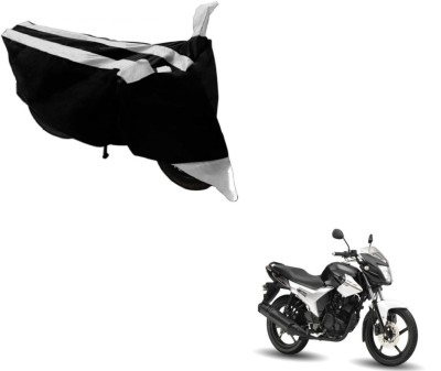 Flipkart SmartBuy Two Wheeler Cover for Yamaha(SZ R, Black, Silver)