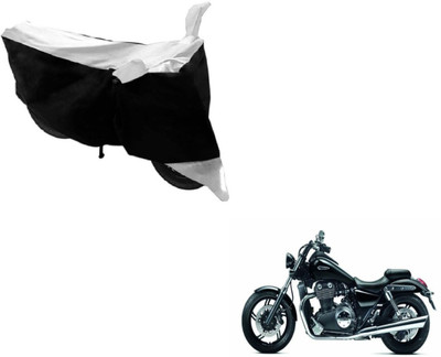 NIKS Two Wheeler Cover for Triumph(Black, White)